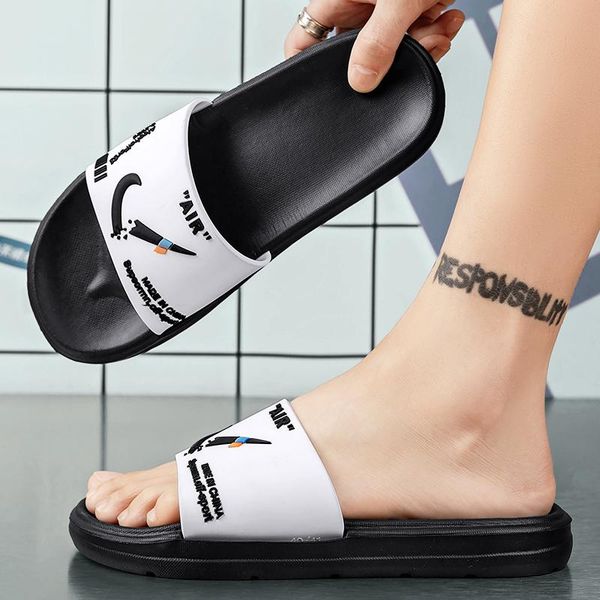 slippers mens male outdoor personality beach non-slip sandals couple models deodorant household flip flops shoes plus size 40-45, Black
slippers mens male outdoor personality beach non-slip sandals couple models deodorant household flip flops shoes plus size 40-45, Black