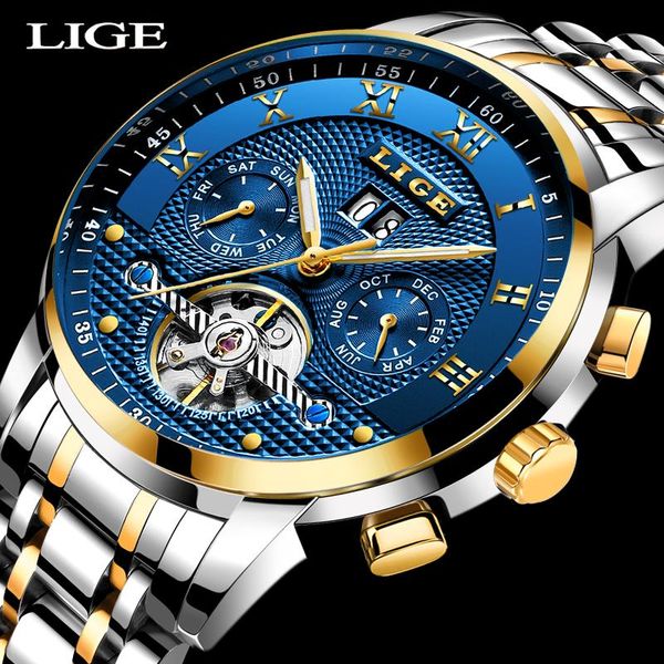 wristwatches 2021lige brand automatic mechanical men watches sport 50m waterproof watch male tourbillon wrist fashion relogio masculino, Slivery;brown
wristwatches 2021lige brand automatic mechanical men watches sport 50m waterproof watch male tourbillon wrist fashion relogio masculino, Slivery;brown