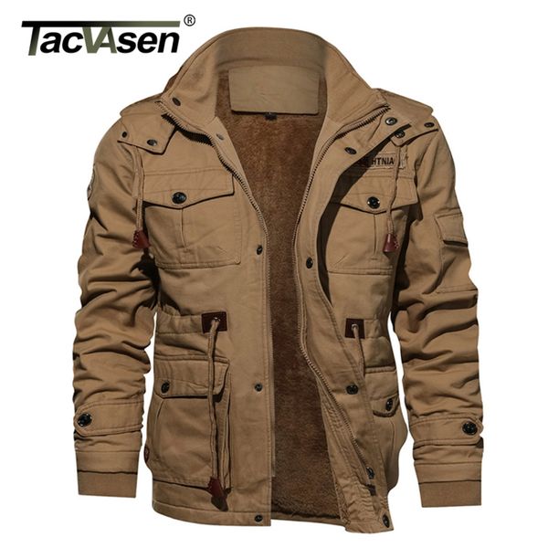 tacvasen military thicken fce mens winter casual hooded coat pilot cargo cotton ets windbreaker parka, Black;brown
tacvasen military thicken fce mens winter casual hooded coat pilot cargo cotton ets windbreaker parka, Black;brown