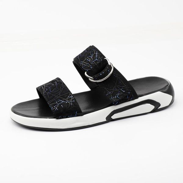 men's genuine leather casual slippers summer sandals sneakers men flip flops shoes beach outdoor all-match cowhide male1, Black
men's genuine leather casual slippers summer sandals sneakers men flip flops shoes beach outdoor all-match cowhide male1, Black