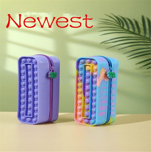 novelty games kids new fidget toys pencil case push bubble decompression sensory stress relief party favor early education tools
novelty games kids new fidget toys pencil case push bubble decompression sensory stress relief party favor early education tools