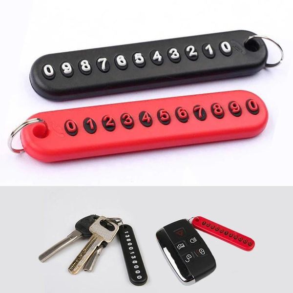 keychains anti-lost phone number plate car keychain pendant auto vehicle card keyring key chain for older child children, Silver
keychains anti-lost phone number plate car keychain pendant auto vehicle card keyring key chain for older child children, Silver