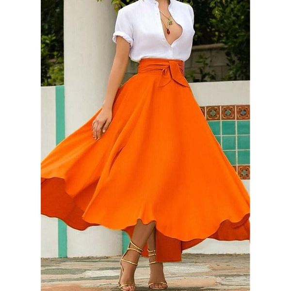 skirts women vintage high waist lady maxi pleated skirt long fashion females full length solid color, Black
skirts women vintage high waist lady maxi pleated skirt long fashion females full length solid color, Black
