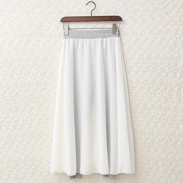 women's leggings spring chiffon skirt women ol thin girl korean syle streetwear elastic ladies loose solid leggins fake two piece, Black
women's leggings spring chiffon skirt women ol thin girl korean syle streetwear elastic ladies loose solid leggins fake two piece, Black
