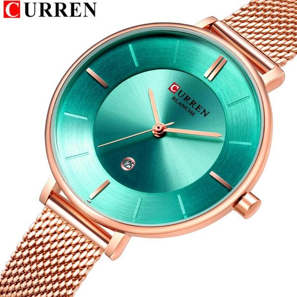 wristwatches womens elegant mesh bracelet watches curren simple analog quartz wristwatch with date fashion ladies clock montre femme colorfu, Slivery;brown
wristwatches womens elegant mesh bracelet watches curren simple analog quartz wristwatch with date fashion ladies clock montre femme colorfu, Slivery;brown
