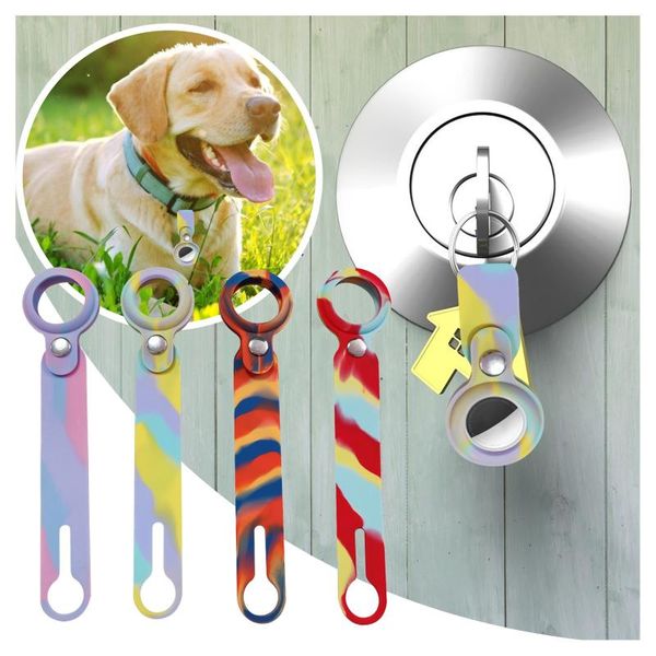 keychains replace colorful accessories keychain for airtags silicone protective cover anti-lost device, Silver
keychains replace colorful accessories keychain for airtags silicone protective cover anti-lost device, Silver