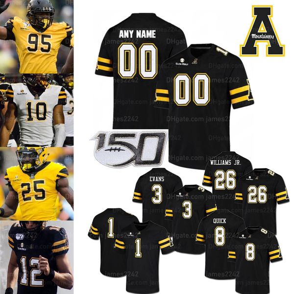 custom college football jersey appalachian state mountaineers zac thomas marcus williams jr. corey sutton brian quick harrington jalen virgi, Black;red
custom college football jersey appalachian state mountaineers zac thomas marcus williams jr. corey sutton brian quick harrington jalen virgi, Black;red