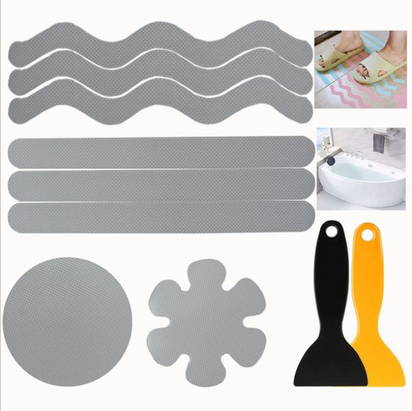 bathroom tub shower anti slip stair tread clear tape decor waterproof strong floor safety mat grip sticker applique bath 20/12/6pcs/set
bathroom tub shower anti slip stair tread clear tape decor waterproof strong floor safety mat grip sticker applique bath 20/12/6pcs/set