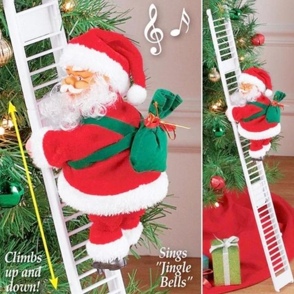 christmas decorations funny electric santa claus climbing ladder hanging doll xmas decor tree for home merry kid gift
christmas decorations funny electric santa claus climbing ladder hanging doll xmas decor tree for home merry kid gift
