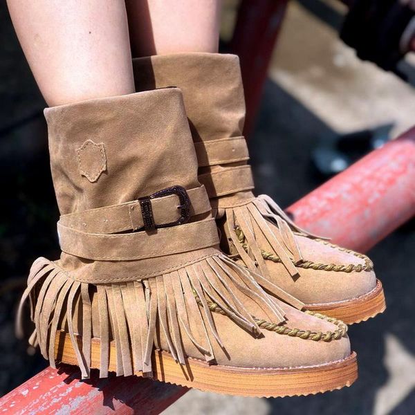 boots ladies women retro british style frosted tassel short suede leather flat casual botines mujer, Black
boots ladies women retro british style frosted tassel short suede leather flat casual botines mujer, Black
