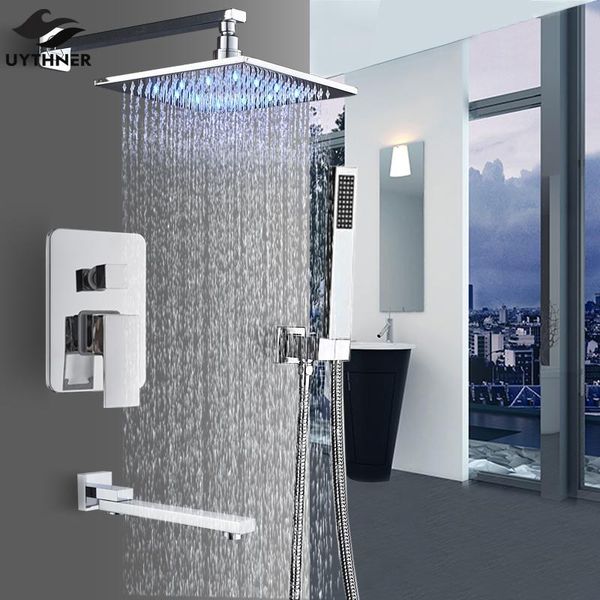 bathroom faucet chrome led rain shower bath ceiling mounted bathtub mixer tap set sets
bathroom faucet chrome led rain shower bath ceiling mounted bathtub mixer tap set sets