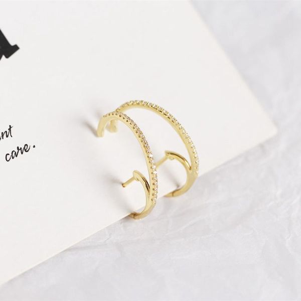 unique letter g zircon earring 100% 925 sterling silver jewelry gold ear buckle geometric arc women hoop & huggie, Golden;silver
unique letter g zircon earring 100% 925 sterling silver jewelry gold ear buckle geometric arc women hoop & huggie, Golden;silver
