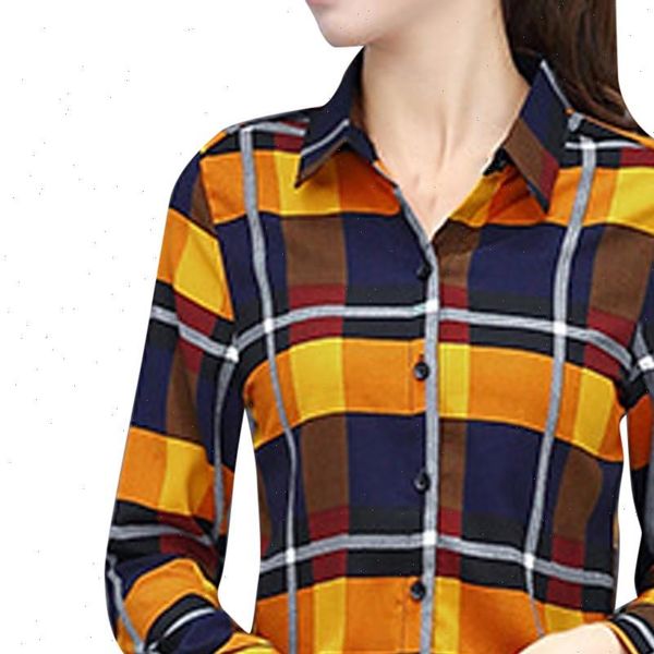 fashion and womens shirts plus size business lattice printing long sleeve lapel blouse blusa mujer lr4, White
fashion and womens shirts plus size business lattice printing long sleeve lapel blouse blusa mujer lr4, White