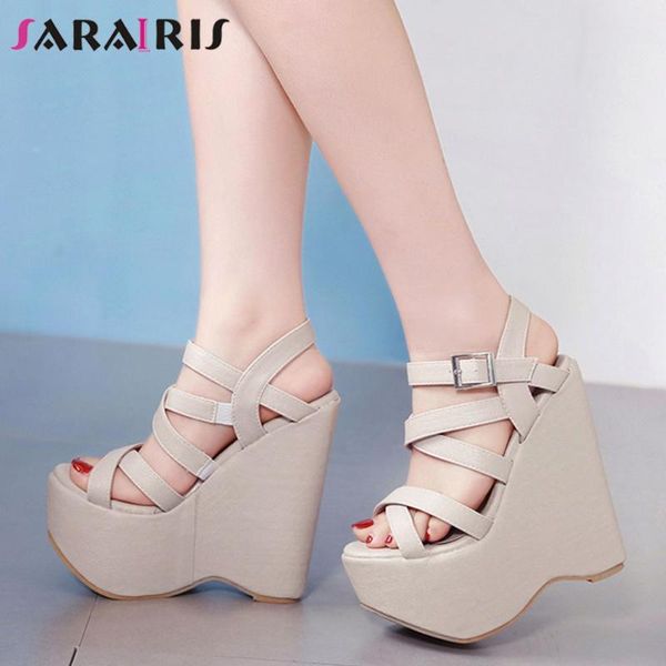 brand female fashion sandals 2021 novelty women platform wedges high heels buckle shoes woman, Black
brand female fashion sandals 2021 novelty women platform wedges high heels buckle shoes woman, Black