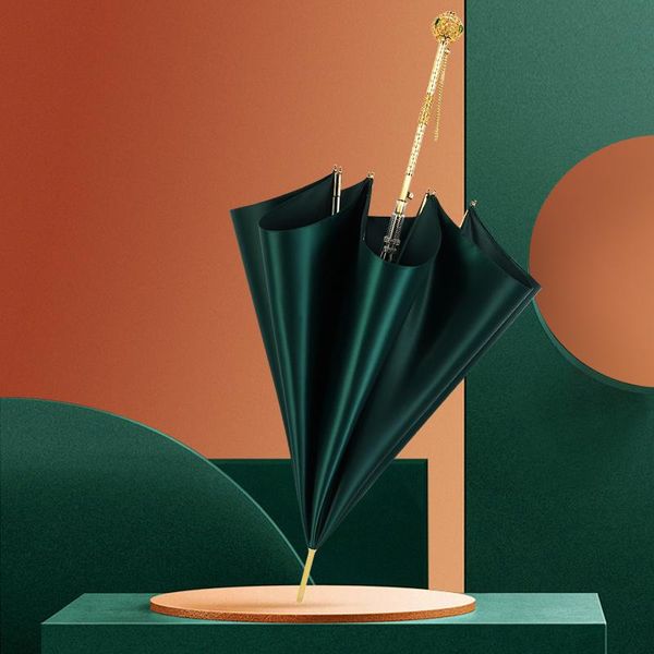 umbrellas long handle creative umbrella luxyry green sun protection double layer colorful women guarda chuva rain gear
umbrellas long handle creative umbrella luxyry green sun protection double layer colorful women guarda chuva rain gear