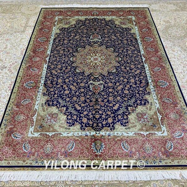carpets yilong 5'x7.5' hand knotted persian carpet claasic design floor decor silk rug (zqg243a)
carpets yilong 5'x7.5' hand knotted persian carpet claasic design floor decor silk rug (zqg243a)