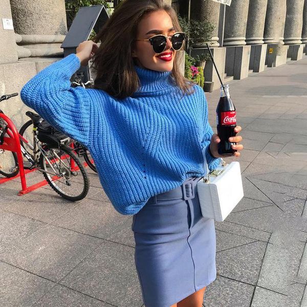 women's sweaters 2021 winter fashion high collar long sleeved casual solid color slim female comfort basic knitted lady sweater jumper, White;black
women's sweaters 2021 winter fashion high collar long sleeved casual solid color slim female comfort basic knitted lady sweater jumper, White;black