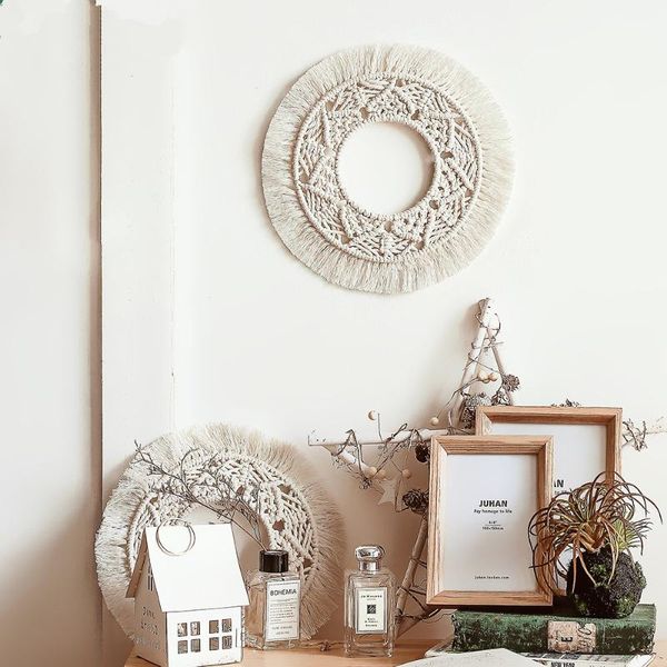 tapestries round macrame wall decor bohemian cotton woven nordic hanging tapestry home bedroom decoration
tapestries round macrame wall decor bohemian cotton woven nordic hanging tapestry home bedroom decoration