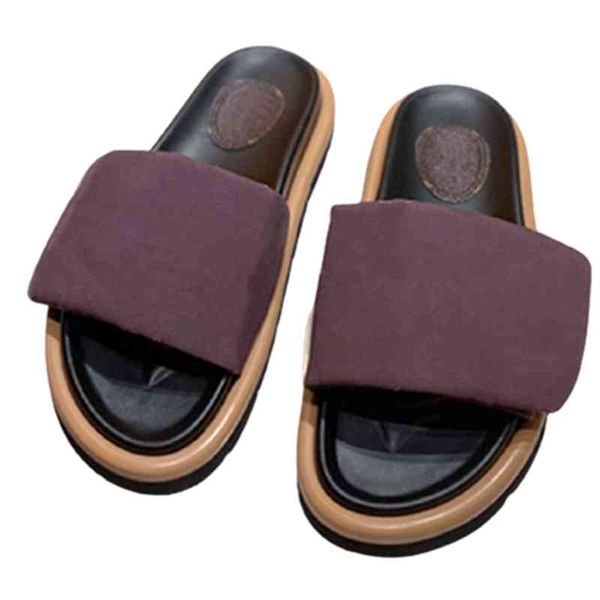 slippers summer fashion brand women color matching platform flat bottom designer shoes printed ghzi, Black
slippers summer fashion brand women color matching platform flat bottom designer shoes printed ghzi, Black