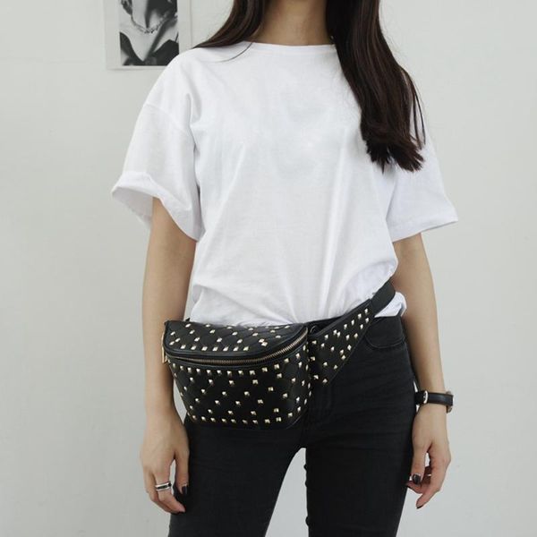 waist bags women pu leather funny pack female designer bag fanny packs lady rivet belt women's chain chest handbag
waist bags women pu leather funny pack female designer bag fanny packs lady rivet belt women's chain chest handbag