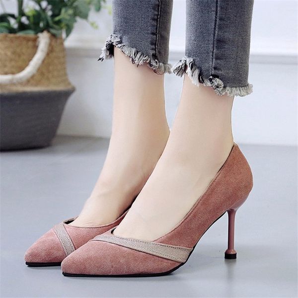 womens shoes new spring shallow mouth pointed black wild professional temperament single shoes work shoes1
womens shoes new spring shallow mouth pointed black wild professional temperament single shoes work shoes1