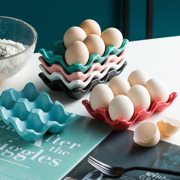 grids egg holder ceramic anti-slip box refrigerator shockproof tray storage home organization bottles & jars
grids egg holder ceramic anti-slip box refrigerator shockproof tray storage home organization bottles & jars
