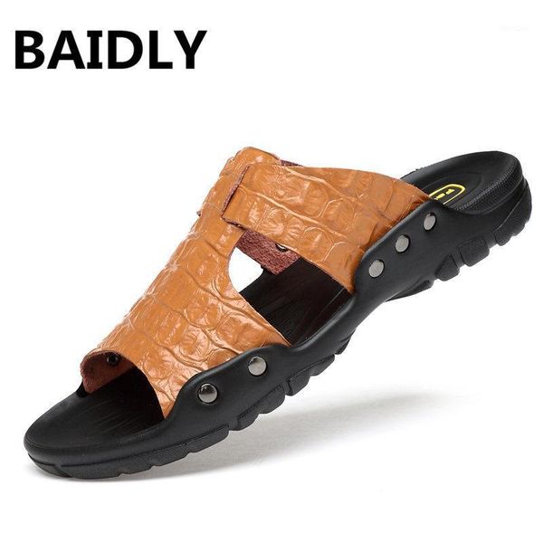summer beach breathable men sandals leather men's sandal brand flip flops slippers big size 38-521, Black
summer beach breathable men sandals leather men's sandal brand flip flops slippers big size 38-521, Black