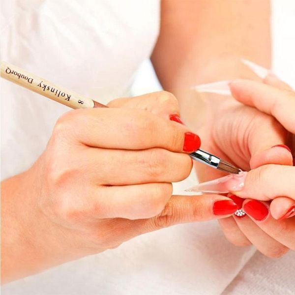 nail brushes 1pcs mink brush manicure uv gel polish nails handle beauty tools professional salon shaped oval crimped woo g3b5, Yellow
nail brushes 1pcs mink brush manicure uv gel polish nails handle beauty tools professional salon shaped oval crimped woo g3b5, Yellow