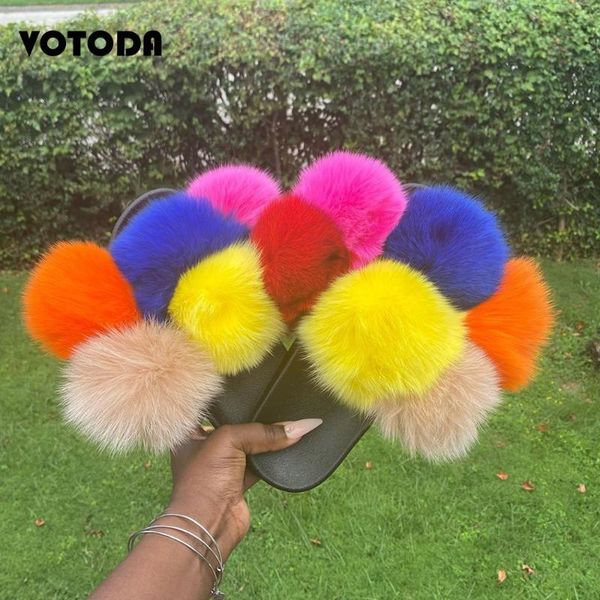 fluffy pom-pom fur slippers cute rainbow flat sandals women outdoor fashion furry slides woman flip flop fake plush shoe, Black
fluffy pom-pom fur slippers cute rainbow flat sandals women outdoor fashion furry slides woman flip flop fake plush shoe, Black