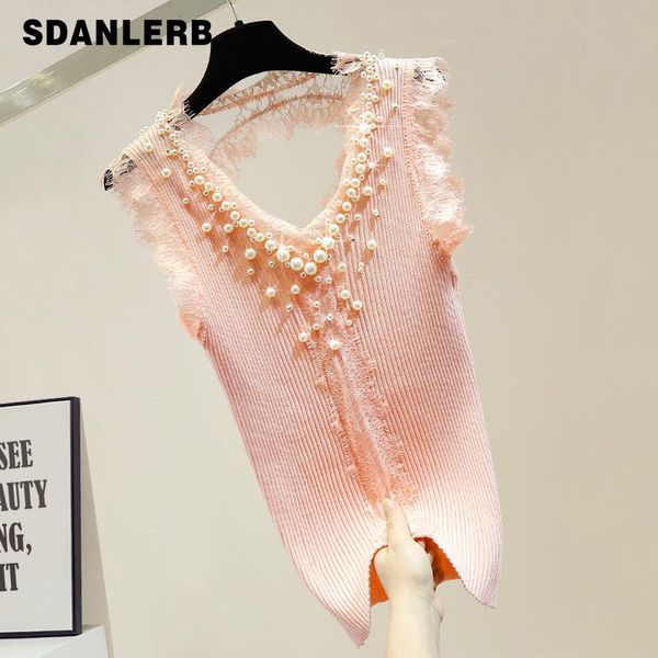 women's tanks & camis knit tank womens fashion diamond handmade beaded lace backless thin ice silk knitted v-neck, White
women's tanks & camis knit tank womens fashion diamond handmade beaded lace backless thin ice silk knitted v-neck, White