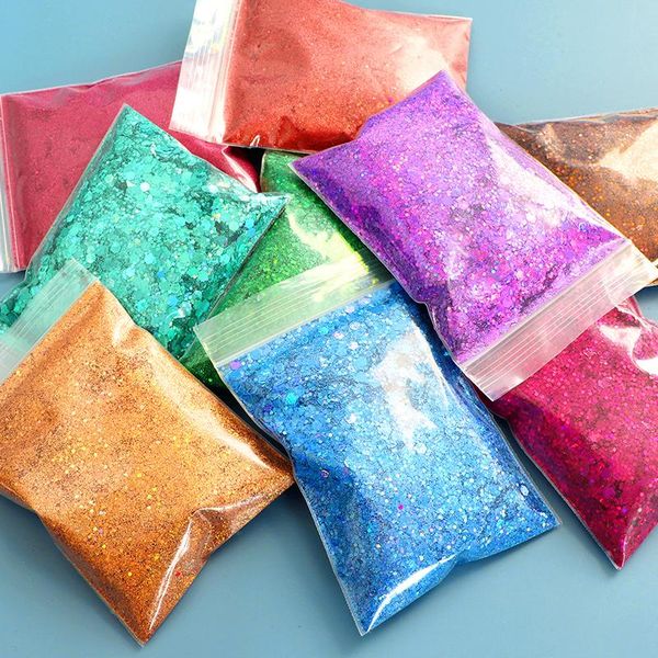 nail glitter 19pcs 50g holographic mixed hexagon chunky silver sequins laser sparkly flakes for manicure nails art decorations, Silver;gold
nail glitter 19pcs 50g holographic mixed hexagon chunky silver sequins laser sparkly flakes for manicure nails art decorations, Silver;gold