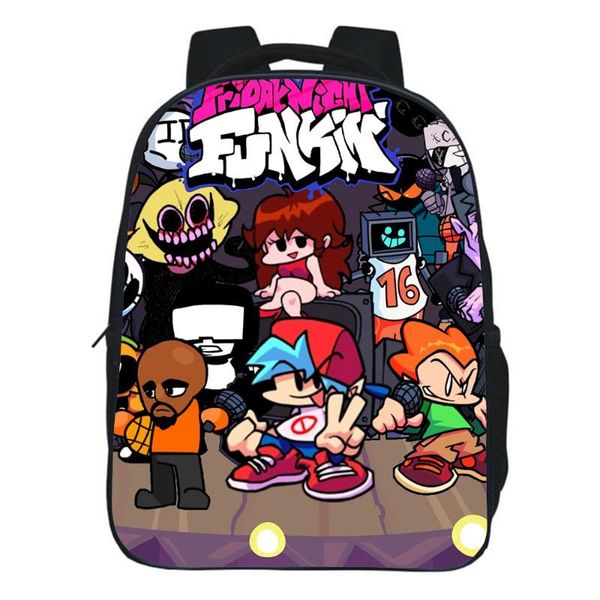 school bags game friday night funkin backpack kids boys girls 12 inch children daily cartoon student rucksack mochila
school bags game friday night funkin backpack kids boys girls 12 inch children daily cartoon student rucksack mochila