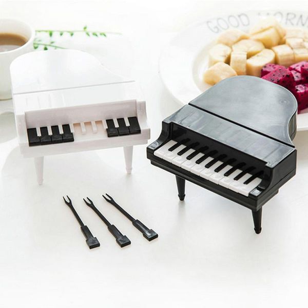 forks mini piano fruit black white fork for dessert creative tableware home decoration party supplies
forks mini piano fruit black white fork for dessert creative tableware home decoration party supplies
