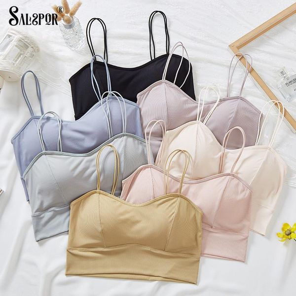bras seamless women tube bra sleeveless solid bralette underwear wireless sports sleeping crop lingerie, Red;black
bras seamless women tube bra sleeveless solid bralette underwear wireless sports sleeping crop lingerie, Red;black