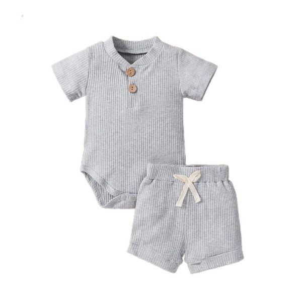clothing sets born baby girls boys summer clothes short sleeve ribbed solid bodysuits +elastic shorts 2pcs/set toddler cotton outfits, White
clothing sets born baby girls boys summer clothes short sleeve ribbed solid bodysuits +elastic shorts 2pcs/set toddler cotton outfits, White