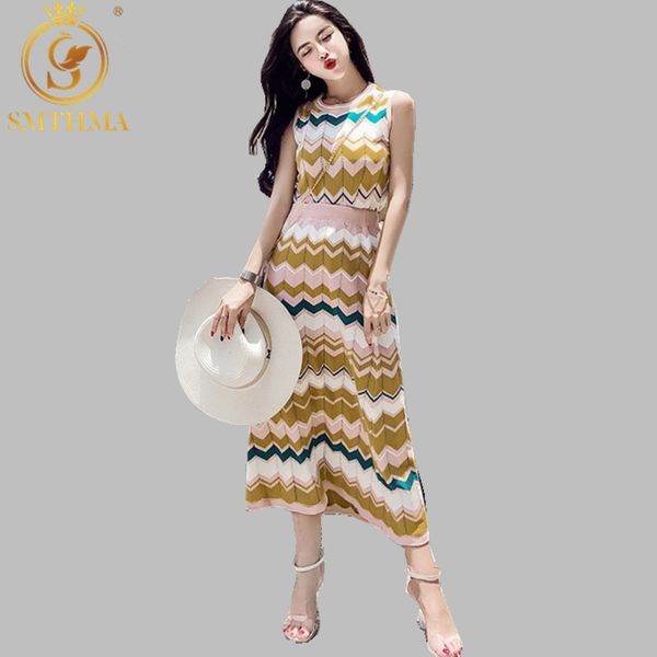 style sleeveless colorful wavy sweater +2pcs casual knitting suits women trendy spring set 210520, White
style sleeveless colorful wavy sweater +2pcs casual knitting suits women trendy spring set 210520, White