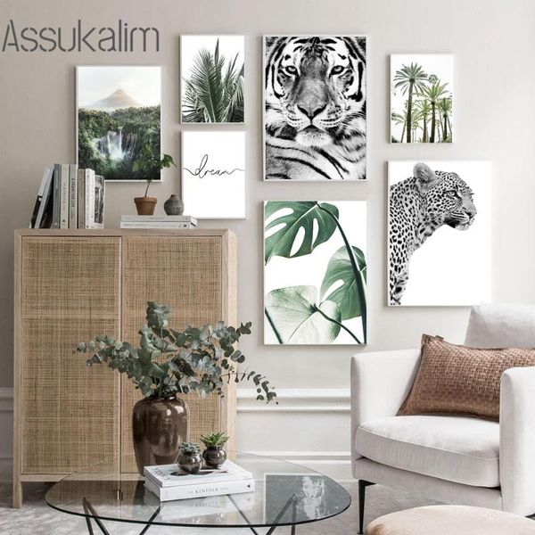 paintings green scenery painting tropical plants art poster woodland animals print leopard posters nordic wall picture living room decor
paintings green scenery painting tropical plants art poster woodland animals print leopard posters nordic wall picture living room decor