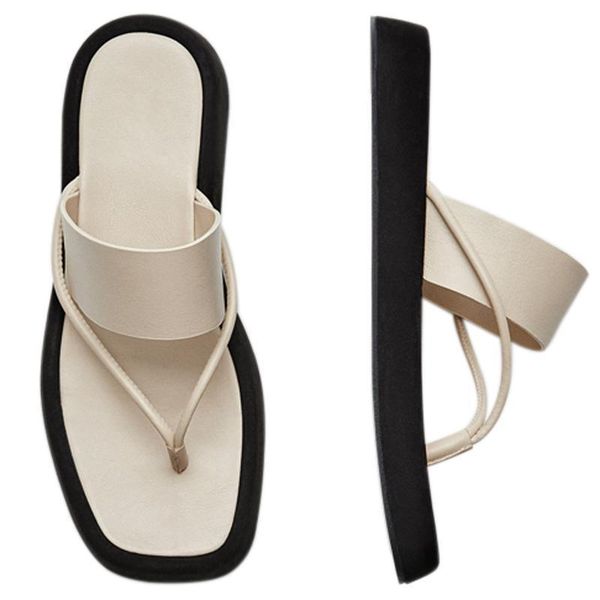 sandals 2021fashion clip toe thick platform slippers women casual strap summer beach flip flops female non slip outdoor rome, Black
sandals 2021fashion clip toe thick platform slippers women casual strap summer beach flip flops female non slip outdoor rome, Black