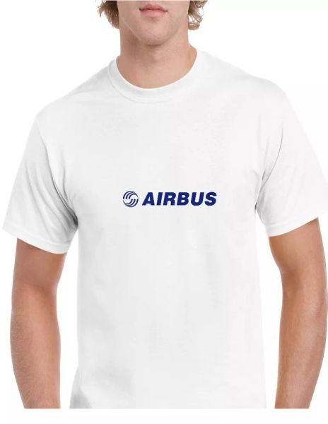 airbus blue logo european aviation defense airlines white cotton t-shirt, White;black
airbus blue logo european aviation defense airlines white cotton t-shirt, White;black