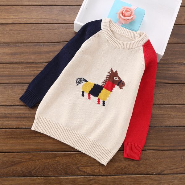 boys sweaters autumn winter new o-neck sweater baby cotton long-sleeved cartoon pullovers girls colors matching design knit kids, White
boys sweaters autumn winter new o-neck sweater baby cotton long-sleeved cartoon pullovers girls colors matching design knit kids, White