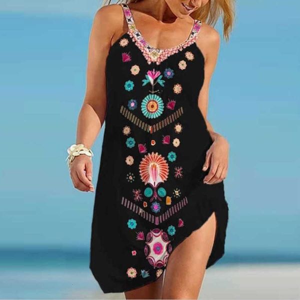 summer fashion women's dress mouwlless flower print es for women sunflower beach streetwear plus size, Black;gray
summer fashion women's dress mouwlless flower print es for women sunflower beach streetwear plus size, Black;gray