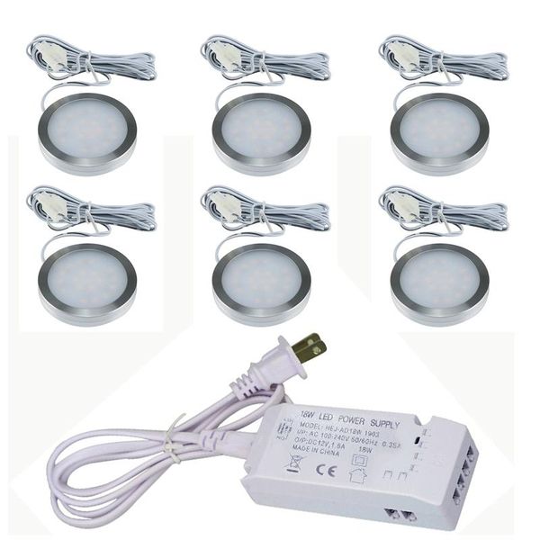 1/3/6pcs led cabinet light 2w with 12v power adapter indoor lighting for under kitchen home wardrobe showcase lamp decor
1/3/6pcs led cabinet light 2w with 12v power adapter indoor lighting for under kitchen home wardrobe showcase lamp decor