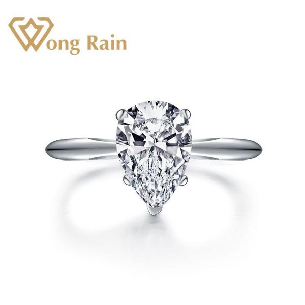 cluster rings wong rain classic 100% 925 sterling silver created moissanite gemstone diamonds wedding engagement ring fine jewelry wholesale, Golden;silver
cluster rings wong rain classic 100% 925 sterling silver created moissanite gemstone diamonds wedding engagement ring fine jewelry wholesale, Golden;silver