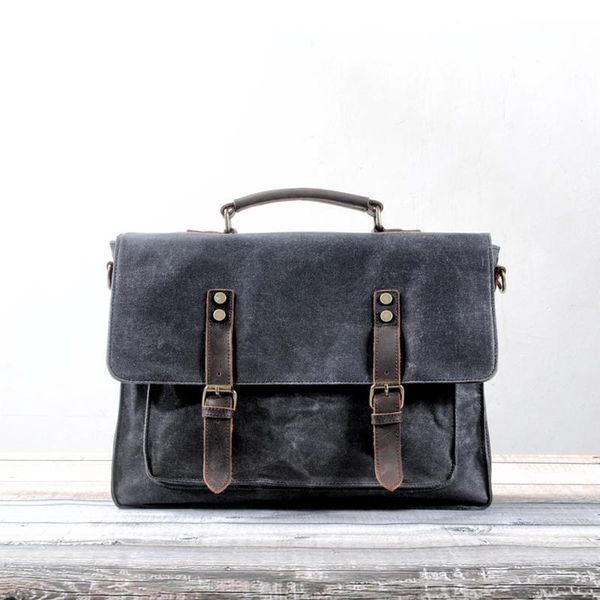 briefcases shoulder bag business messenger briefcase casual retro men's backpack 15.6-inch computer
briefcases shoulder bag business messenger briefcase casual retro men's backpack 15.6-inch computer