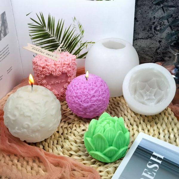 craft tools diy rose flower ball silicone candle moldlotus columnar making handmade wax soap resin mold weeding gift home decor
craft tools diy rose flower ball silicone candle moldlotus columnar making handmade wax soap resin mold weeding gift home decor