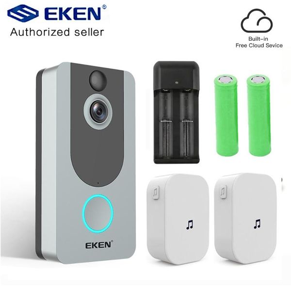 v7 silver door bell camera 1080p wifi doorbell ip smart wireless security fir motion detection alarm cloud storage doorbells
v7 silver door bell camera 1080p wifi doorbell ip smart wireless security fir motion detection alarm cloud storage doorbells