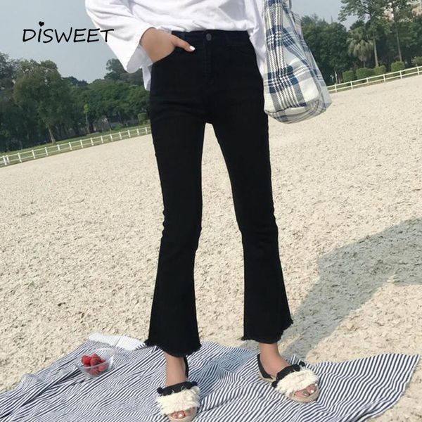 jean korean version of solid color tight-fitting flared high waist fashion jeans harajuku elegant women's pants, Blue
jean korean version of solid color tight-fitting flared high waist fashion jeans harajuku elegant women's pants, Blue