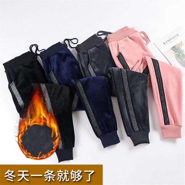 women's pants & capris gowyimmes 20 big size women gold velvet casual harem pant autumn winter lady long add trousers warm outwear pd83, Black;white
women's pants & capris gowyimmes 20 big size women gold velvet casual harem pant autumn winter lady long add trousers warm outwear pd83, Black;white