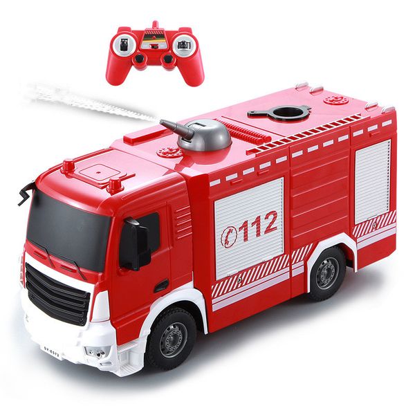 2021 126 scale 2.4G Radio Control Construction Car RC Water Jet Fire Truck Vehicles Toys Kids Gift Educational Children Cars
2021 126 scale 2.4G Radio Control Construction Car RC Water Jet Fire Truck Vehicles Toys Kids Gift Educational Children Cars