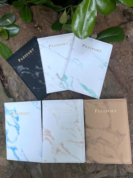 card holders fashion women men passport cover pu leather marble style travel id holder packet wallet purse bags pouch, Brown;gray 
card holders fashion women men passport cover pu leather marble style travel id holder packet wallet purse bags pouch, Brown;gray